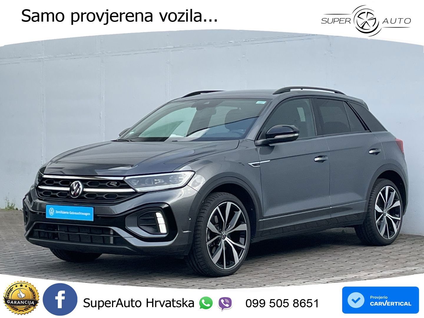 Volkswagen T-Roc 1.5 TSI (150 KS) DSG MATRIX+GR SJED+KAM