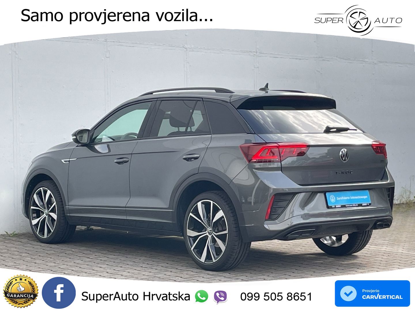 Volkswagen T-Roc 1.5 TSI (150 KS) DSG MATRIX+GR SJED+KAM