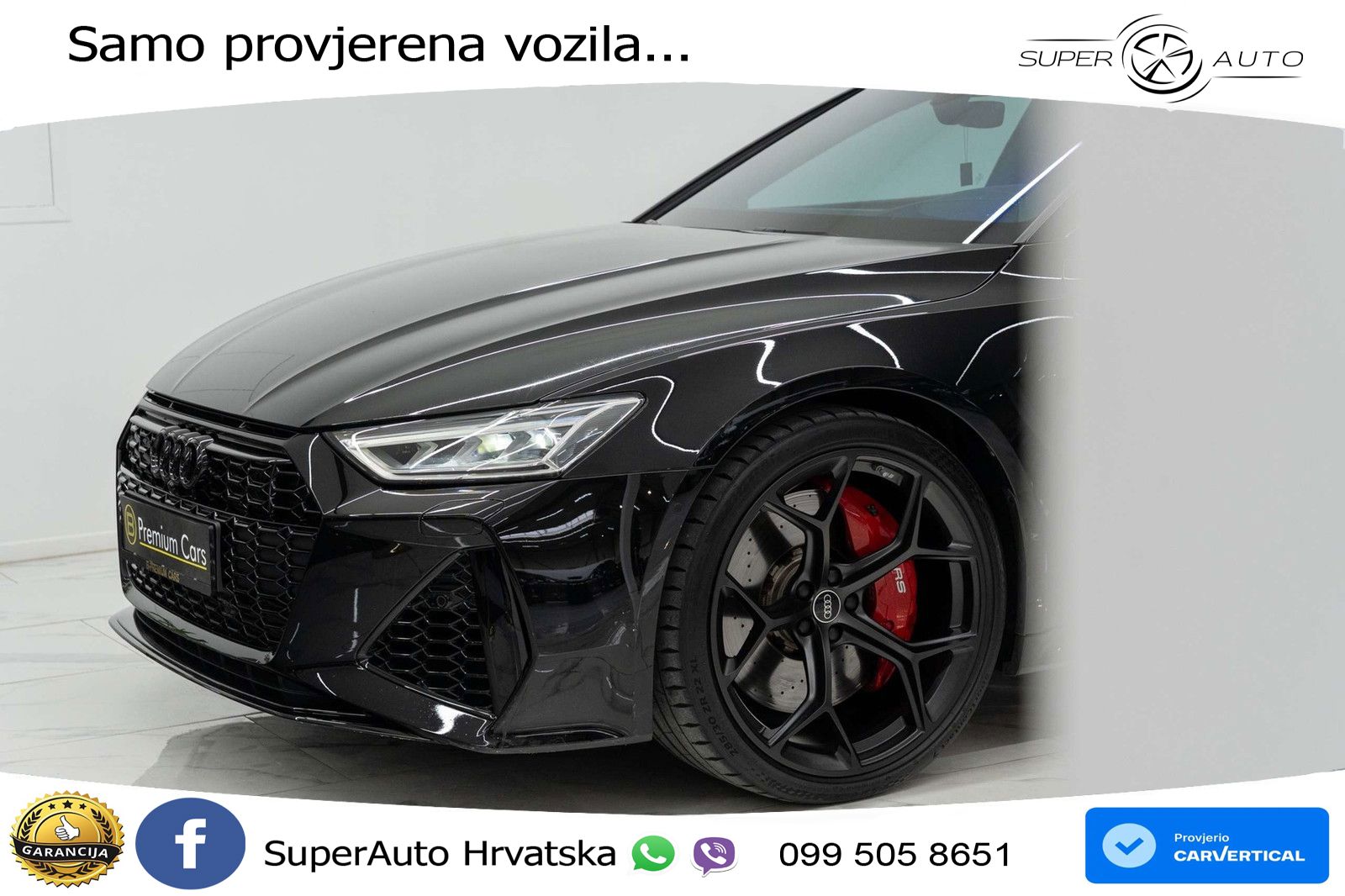 Audi RS7 4.0 TFSI V8 performance (630 KS) quattro tiptronic