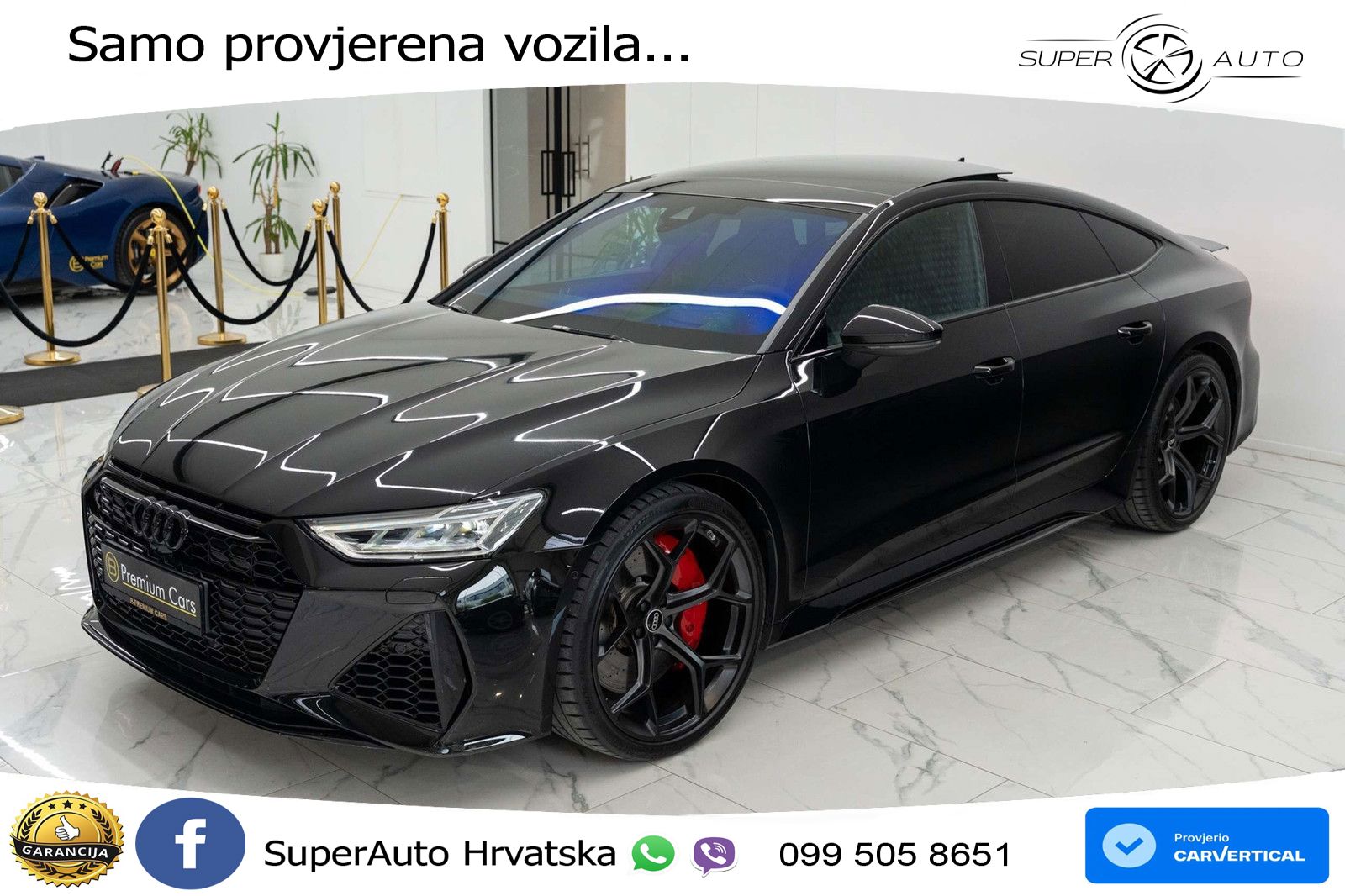 Audi RS7 4.0 TFSI V8 performance (630 KS) quattro tiptronic