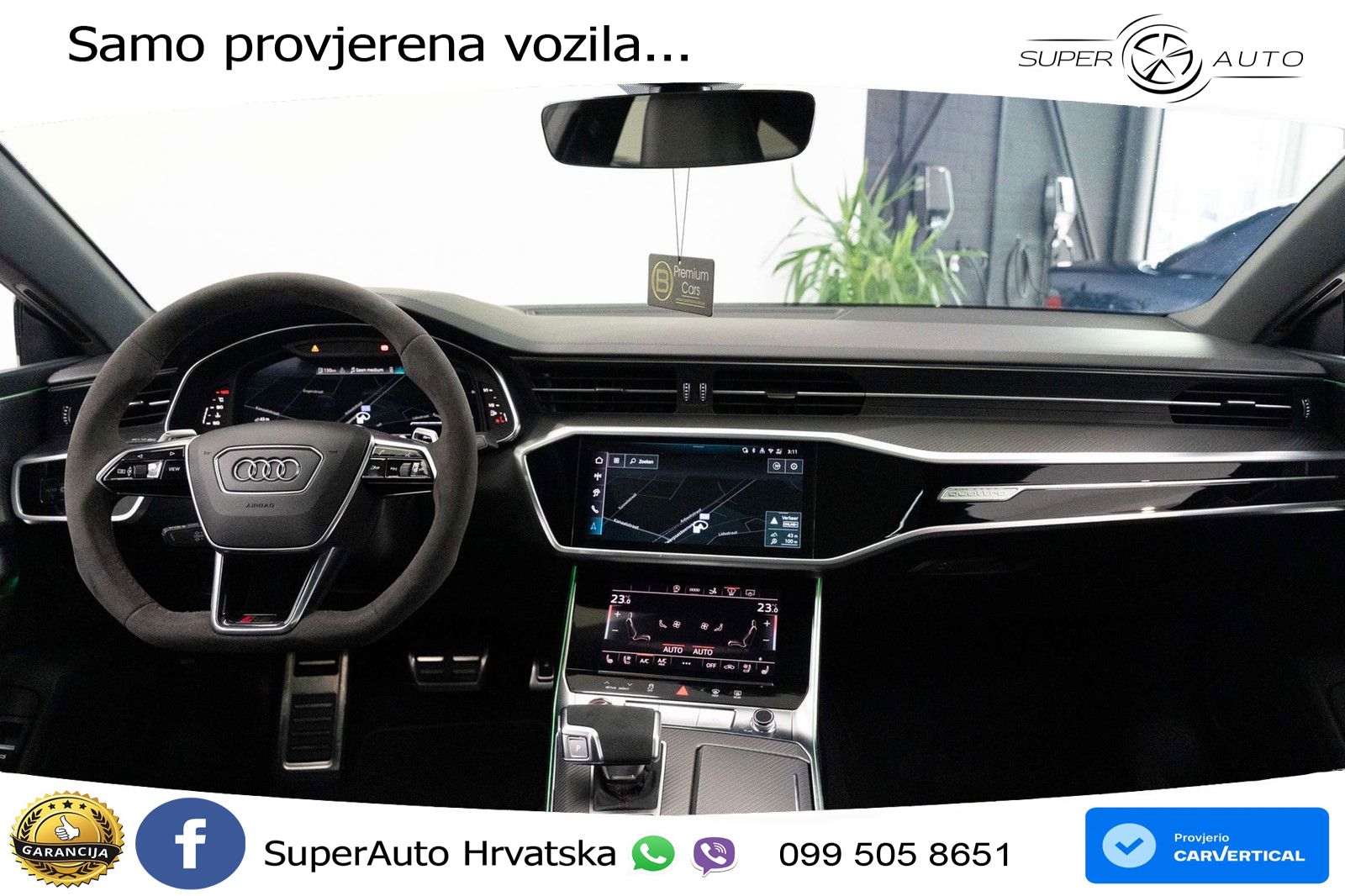 Audi RS7 4.0 TFSI V8 performance (630 KS) quattro tiptronic