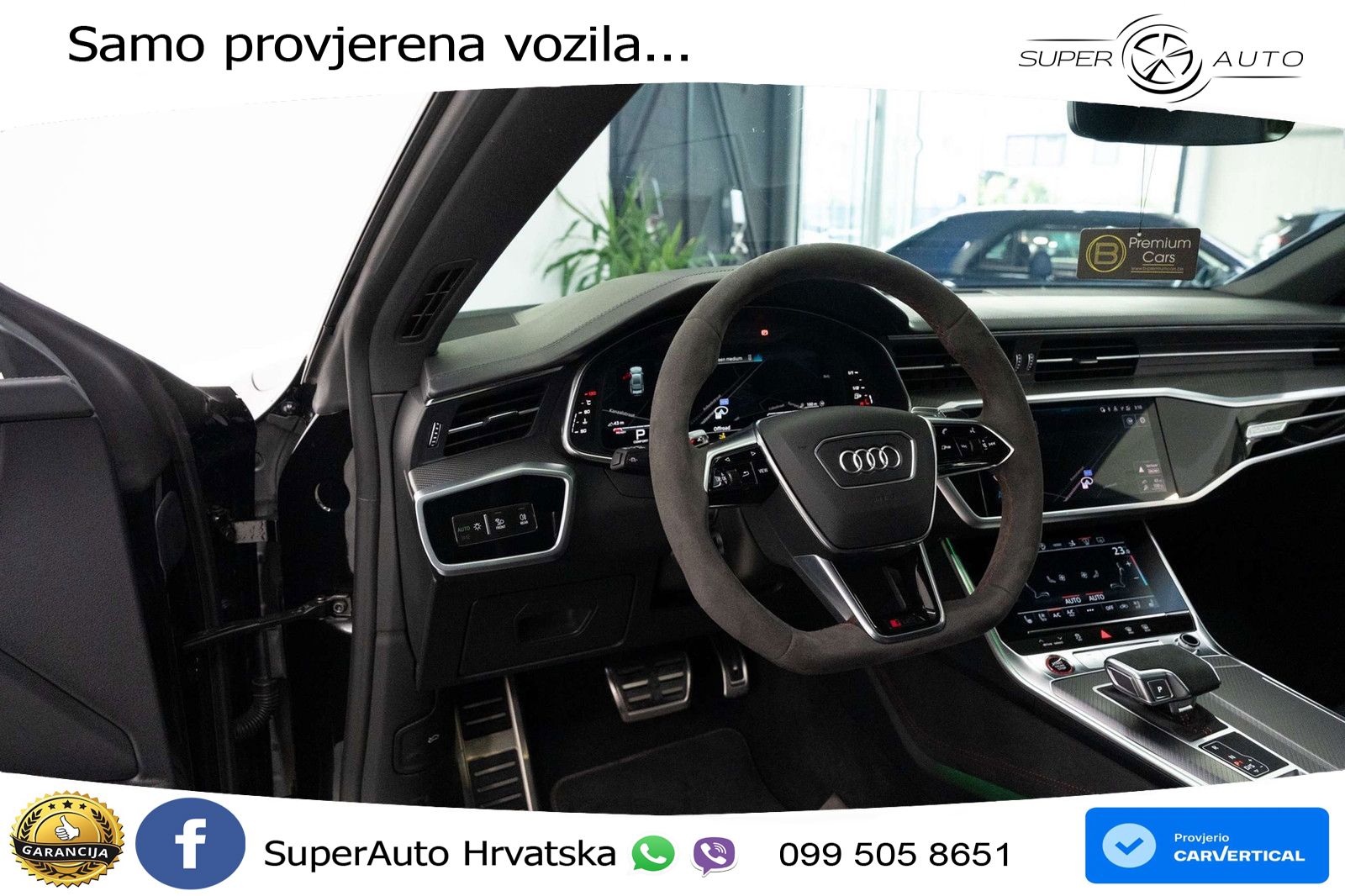 Audi RS7 4.0 TFSI V8 performance (630 KS) quattro tiptronic