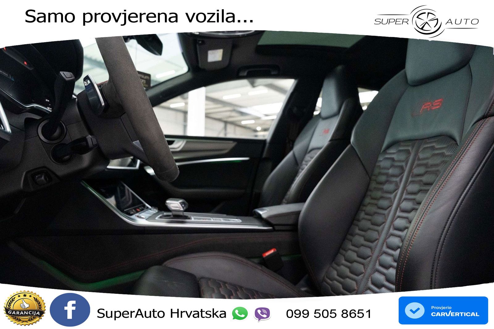 Audi RS7 4.0 TFSI V8 performance (630 KS) quattro tiptronic