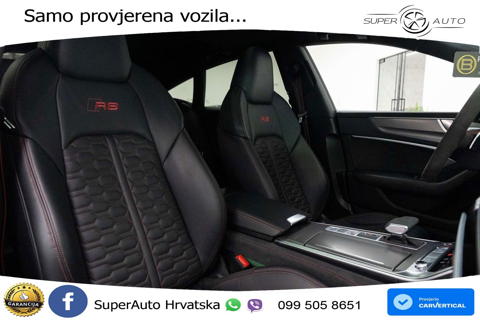 Audi RS7 4.0 TFSI V8 performance (630 KS) quattro tiptronic