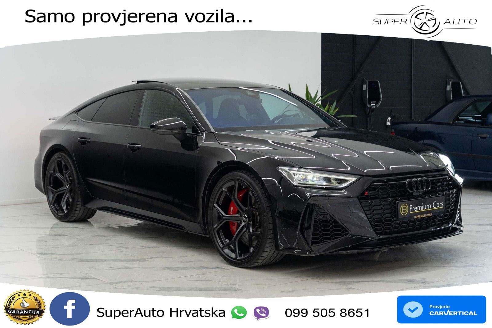 Audi RS7 4.0 TFSI V8 performance (630 KS) quattro tiptronic
