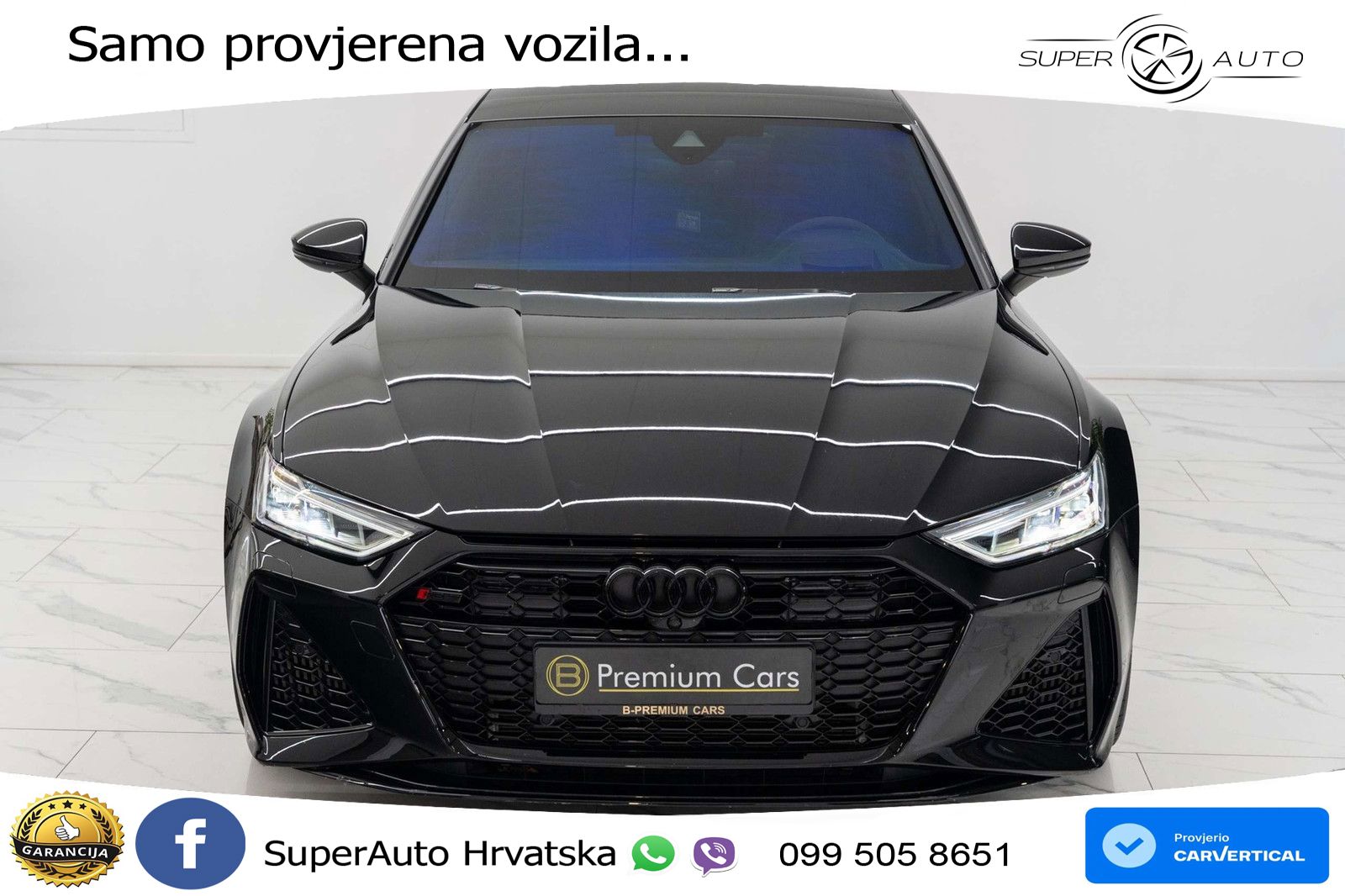 Audi RS7 4.0 TFSI V8 performance (630 KS) quattro tiptronic