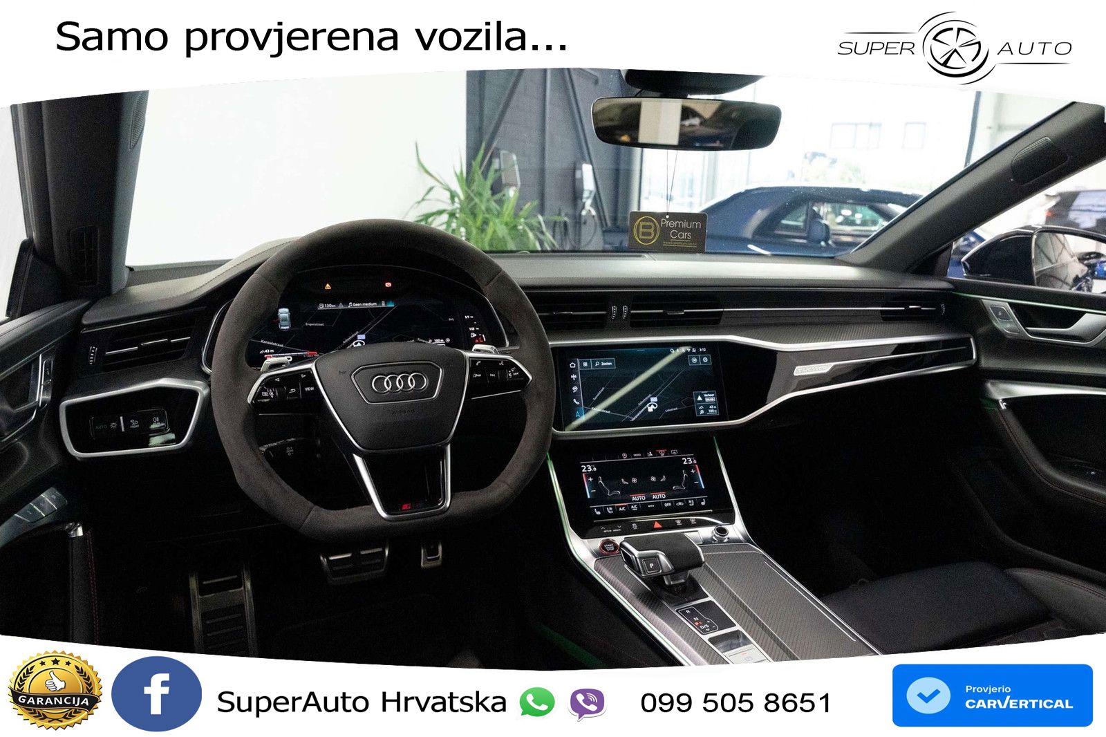 Audi RS7 4.0 TFSI V8 performance (630 KS) quattro tiptronic