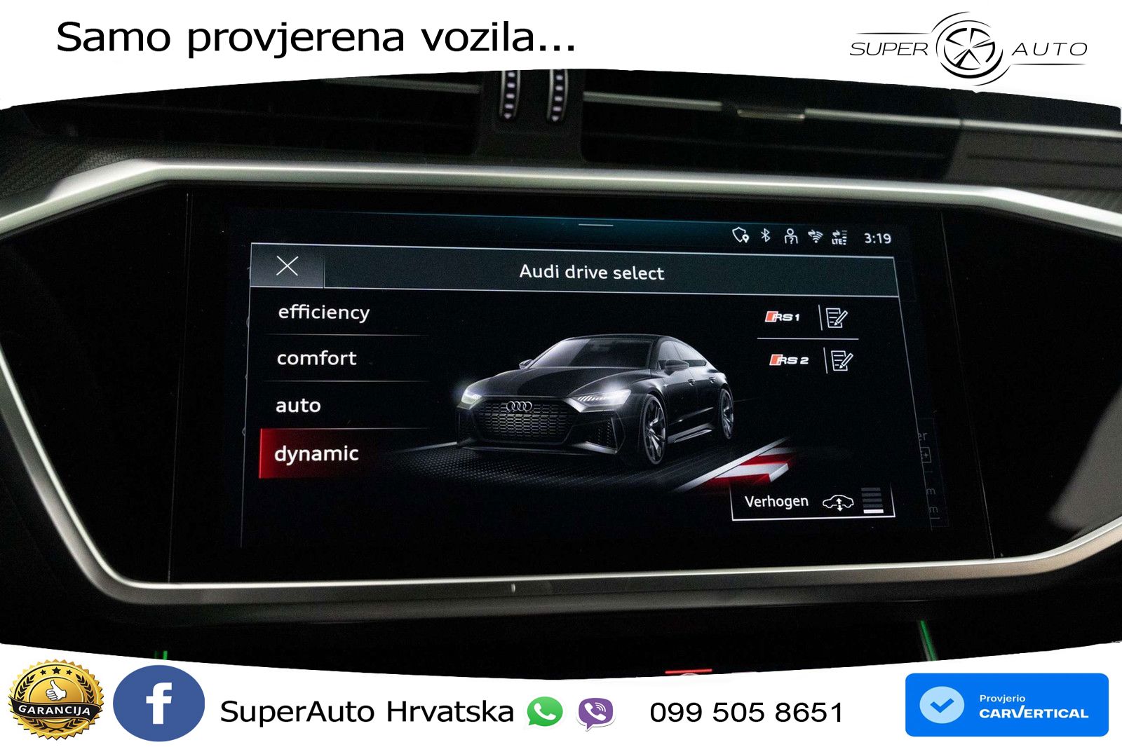 Audi RS7 4.0 TFSI V8 performance (630 KS) quattro tiptronic