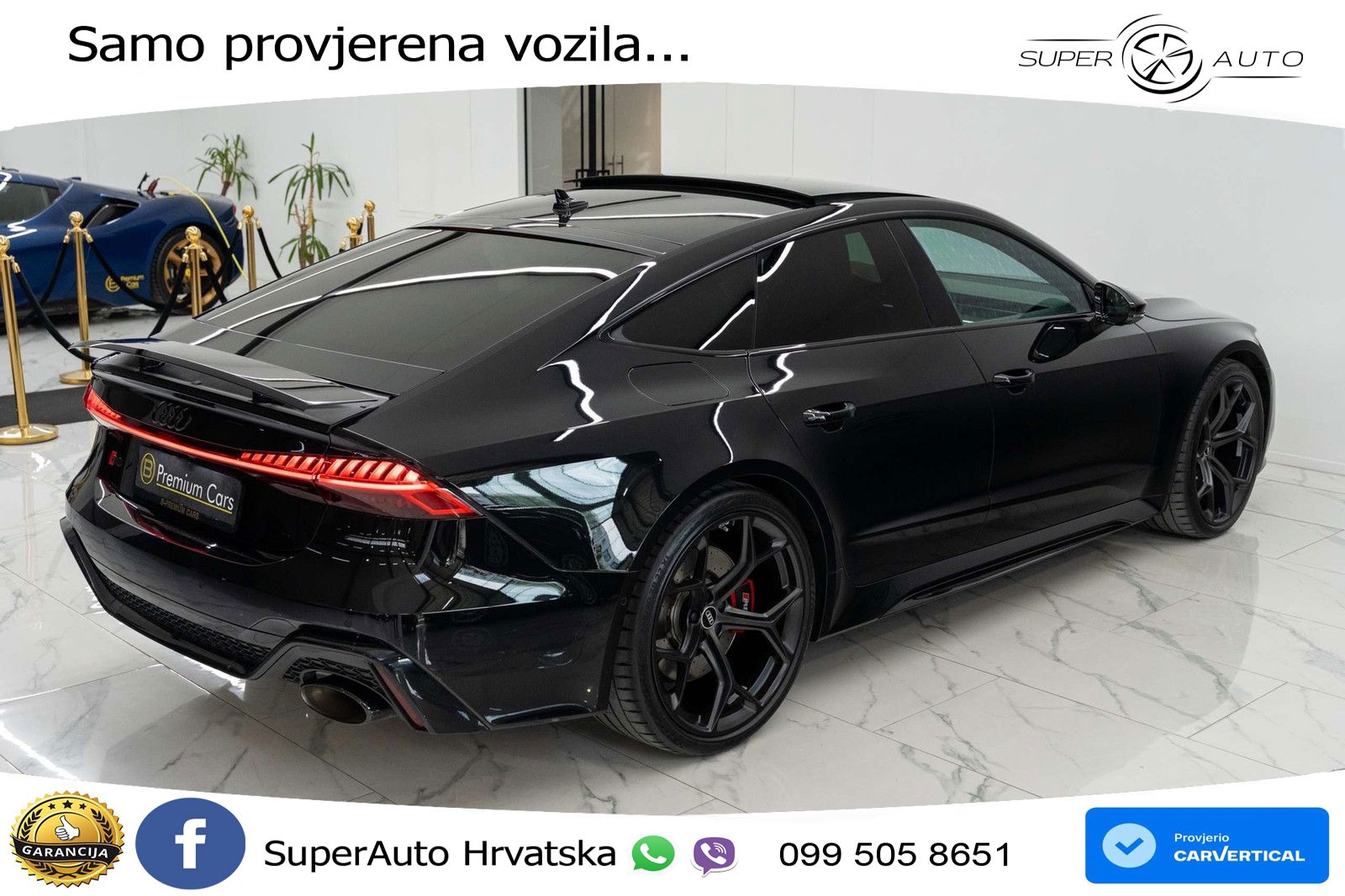 Audi RS7 4.0 TFSI V8 performance (630 KS) quattro tiptronic