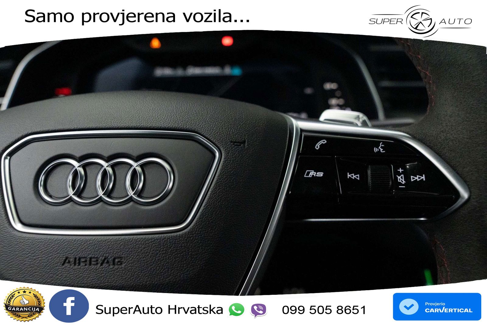 Audi RS7 4.0 TFSI V8 performance (630 KS) quattro tiptronic