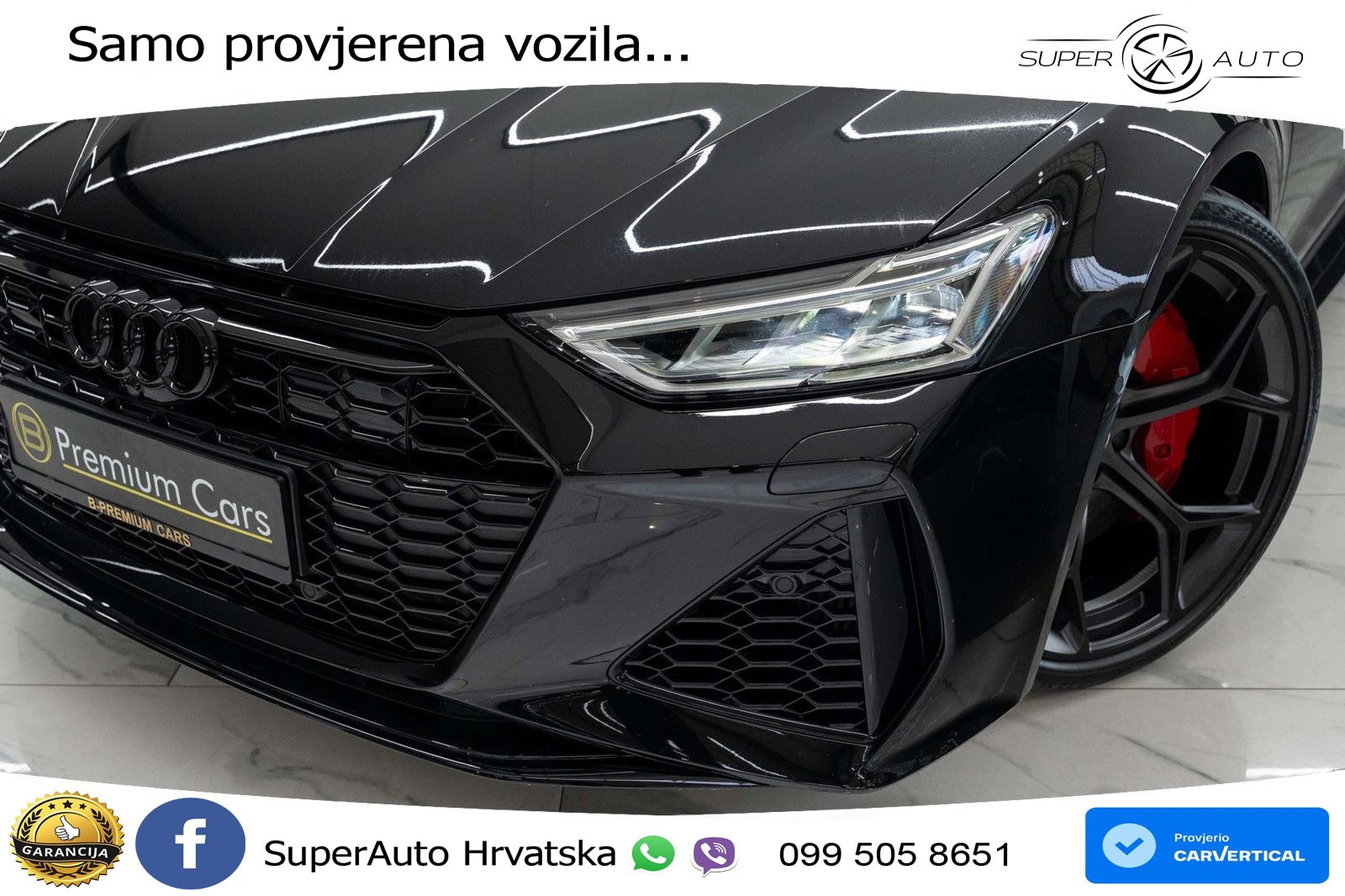 Audi RS7 4.0 TFSI V8 performance (630 KS) quattro tiptronic