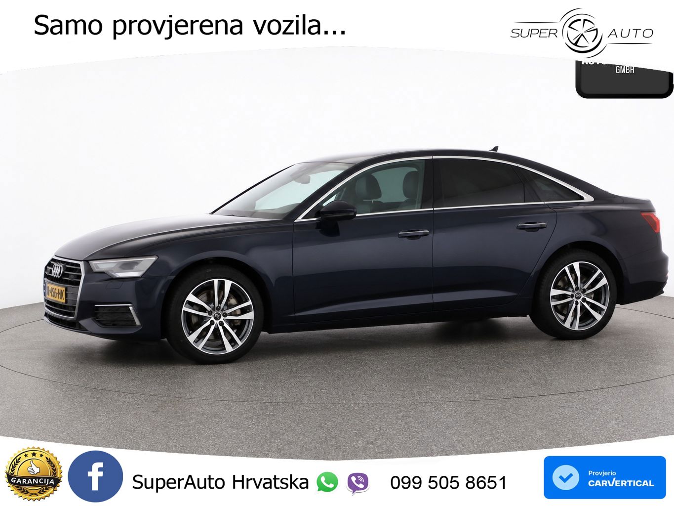 Audi A6 45 TDI V6 (245 KS) quattro ultra S tronic S line LED+GR SJED+ACC