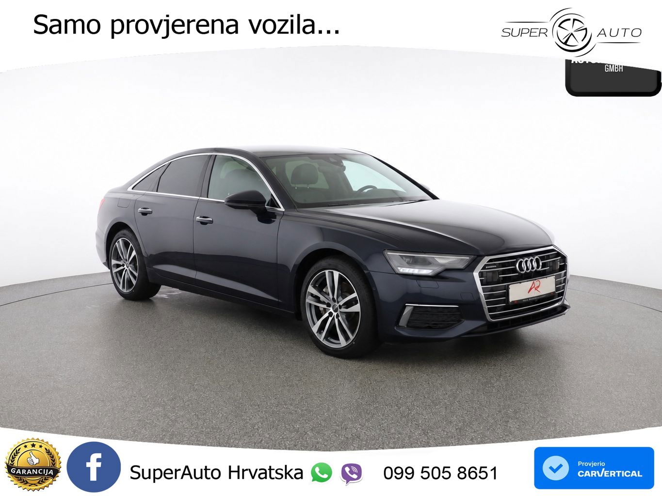 Audi A6 45 TDI V6 (245 KS) quattro ultra S tronic S line LED+GR SJED+ACC