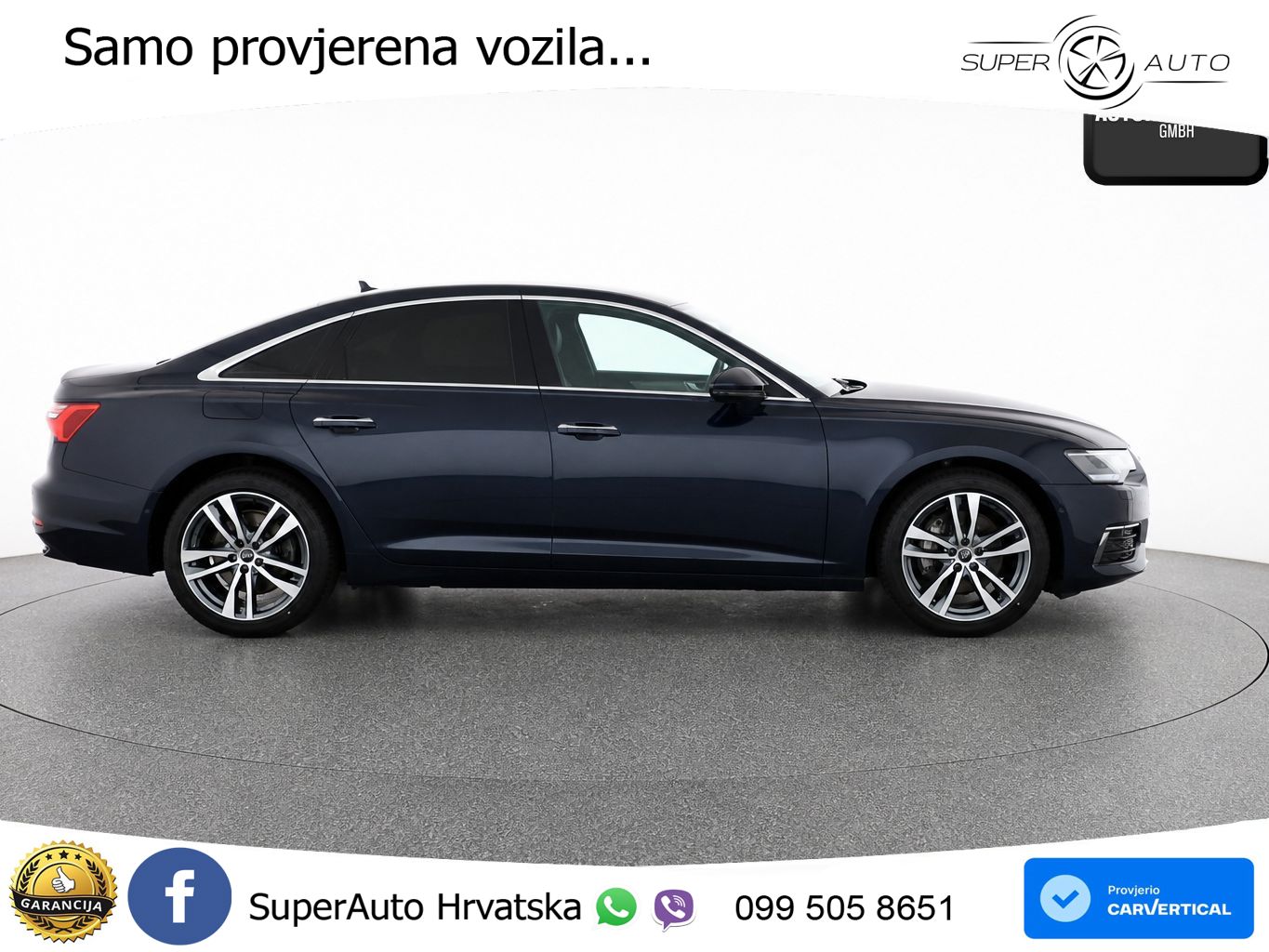Audi A6 45 TDI V6 (245 KS) quattro ultra S tronic S line LED+GR SJED+ACC