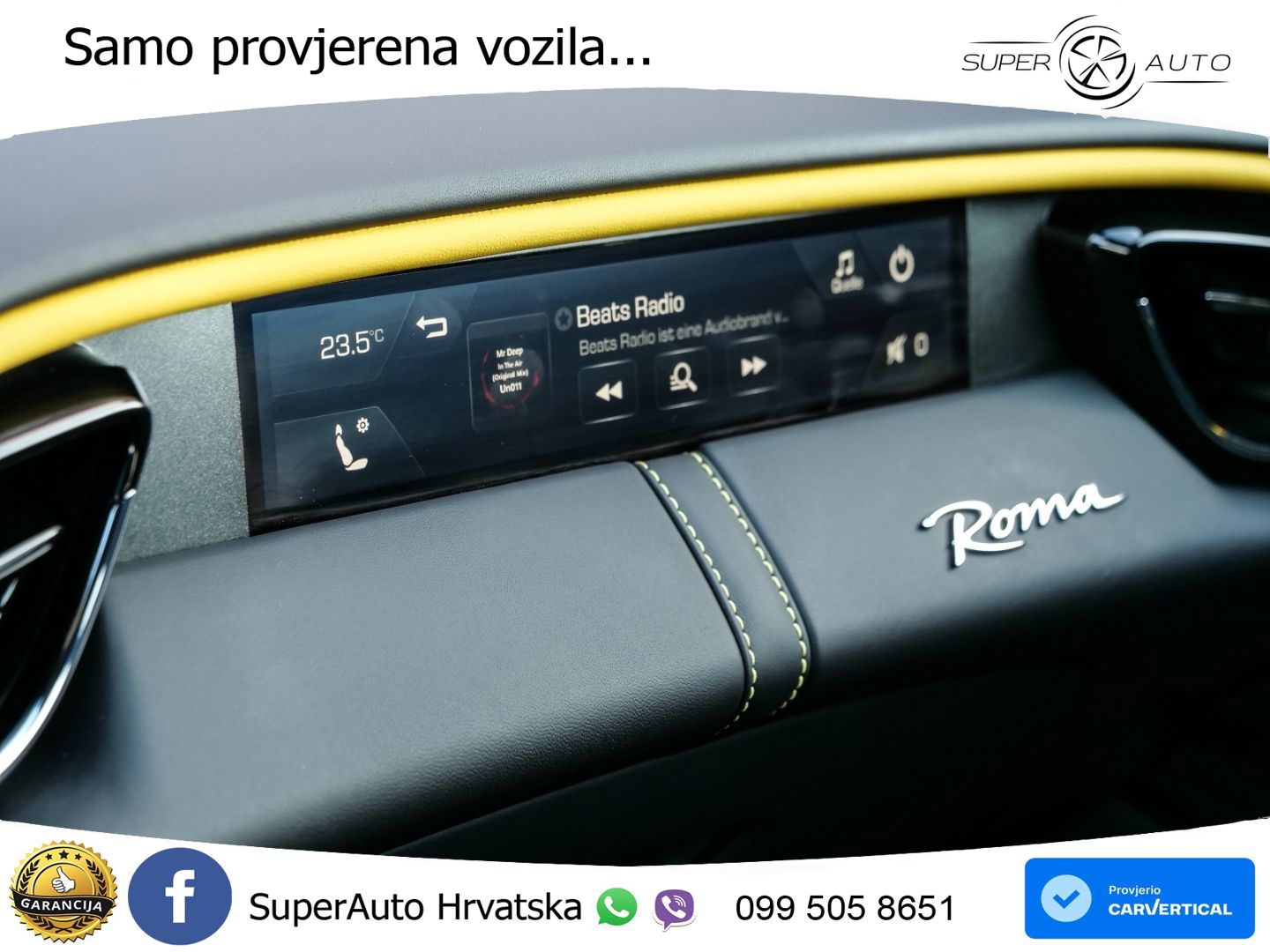 Ferrari Roma 3.9 V8 (620 KS) DCT MATRIX+GR SJED+KAM