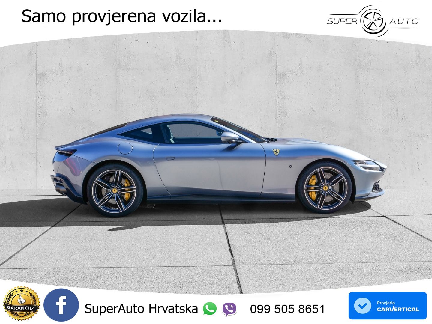 Ferrari Roma 3.9 V8 (620 KS) DCT MATRIX+GR SJED+KAM