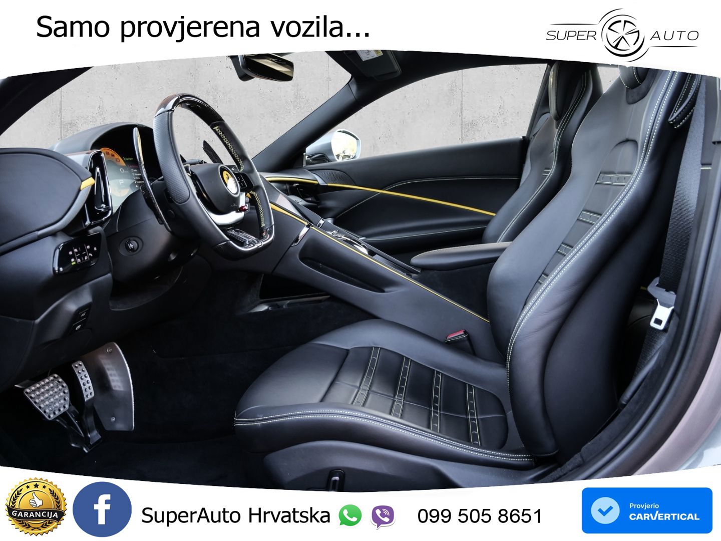 Ferrari Roma 3.9 V8 (620 KS) DCT MATRIX+GR SJED+KAM