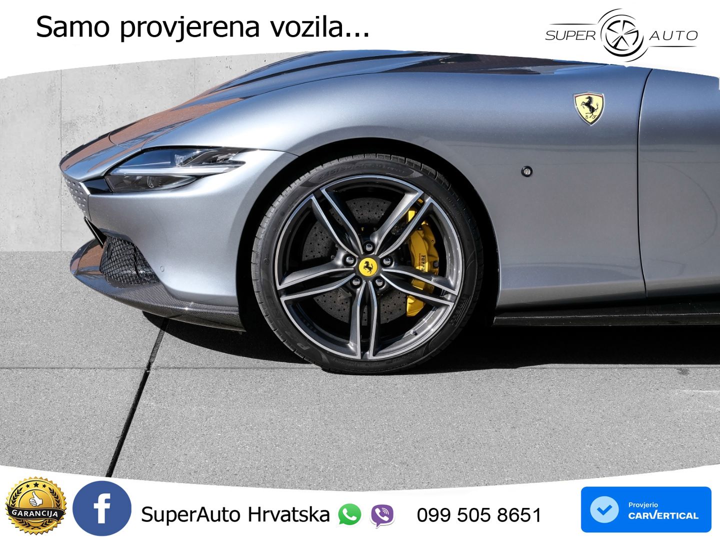 Ferrari Roma 3.9 V8 (620 KS) DCT MATRIX+GR SJED+KAM