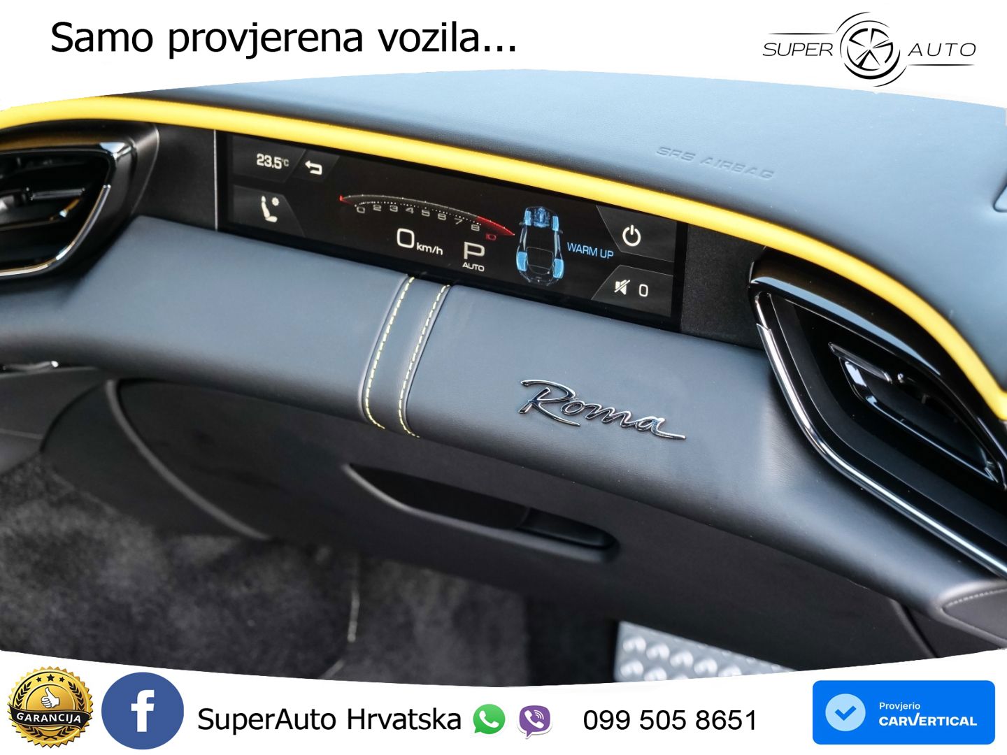 Ferrari Roma 3.9 V8 (620 KS) DCT MATRIX+GR SJED+KAM