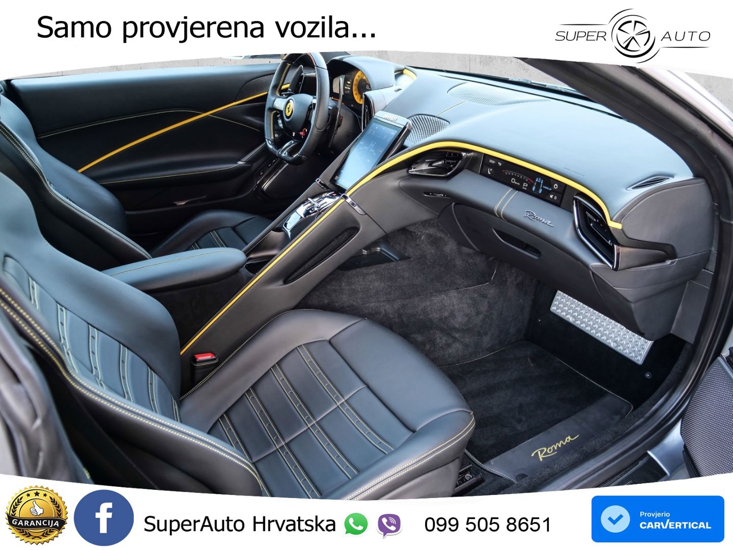 Ferrari Roma 3.9 V8 (620 KS) DCT MATRIX+GR SJED+KAM