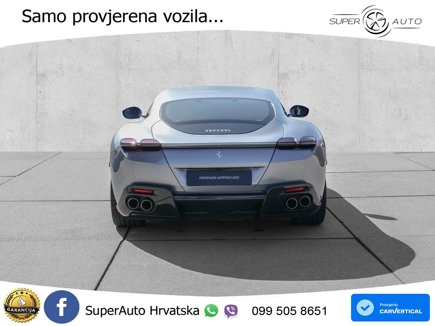 Ferrari Roma 3.9 V8 (620 KS) DCT MATRIX+GR SJED+KAM