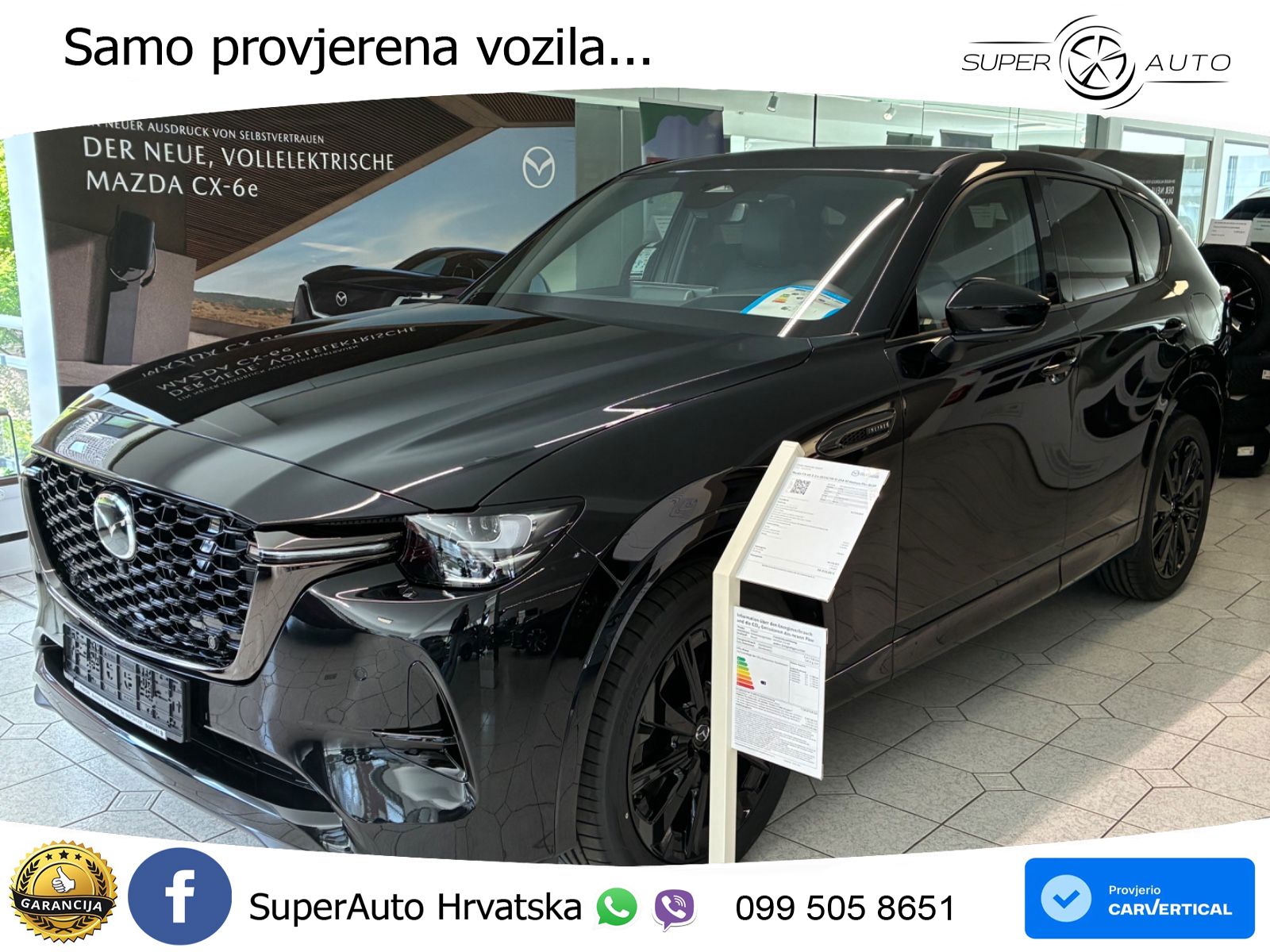 Mazda CX-60 3.3 e-Skyactiv D (254 KS) AWD Automatic LED+GR SJED+ACC