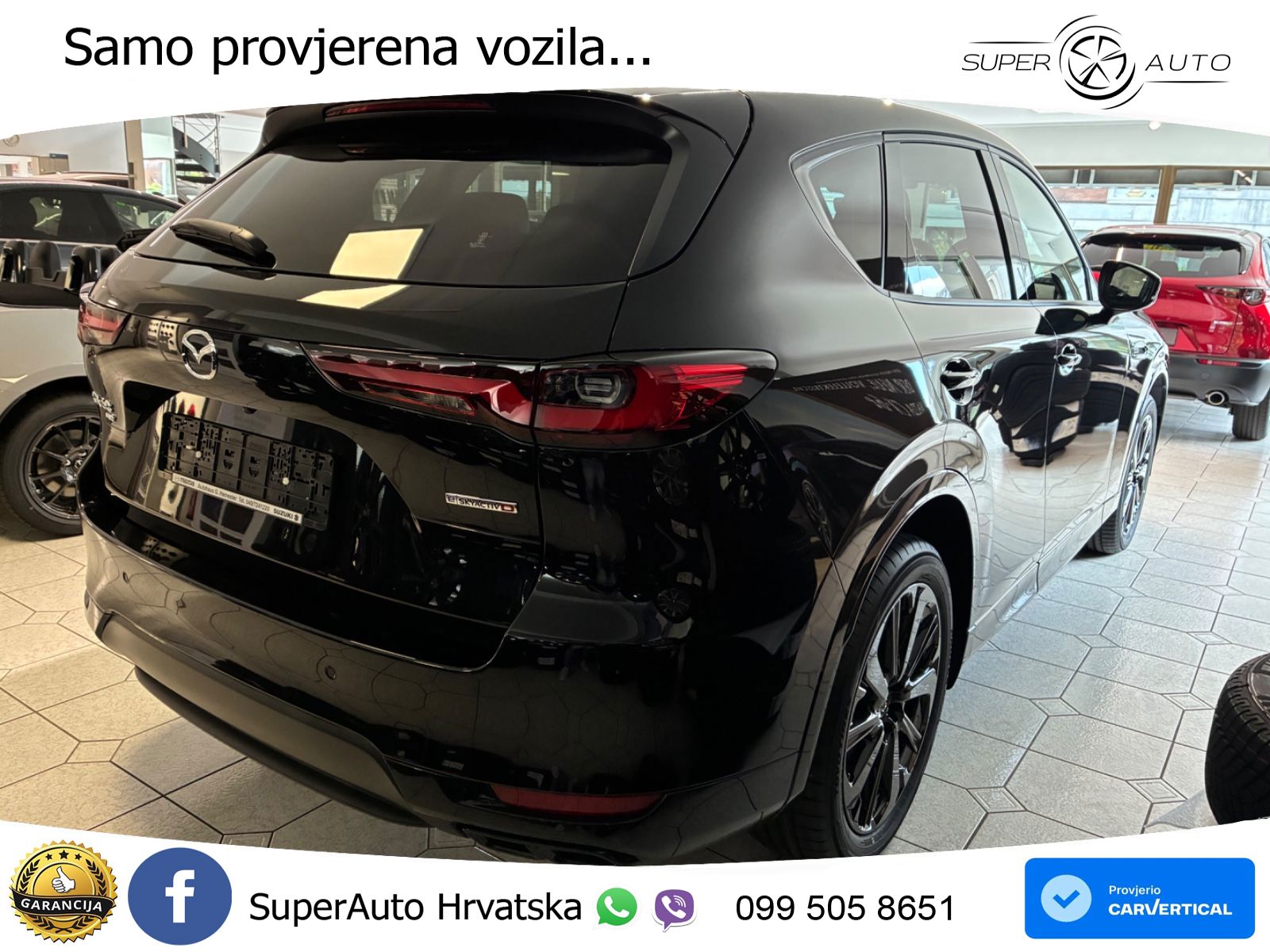 Mazda CX-60 3.3 e-Skyactiv D (254 KS) AWD Automatic LED+GR SJED+ACC