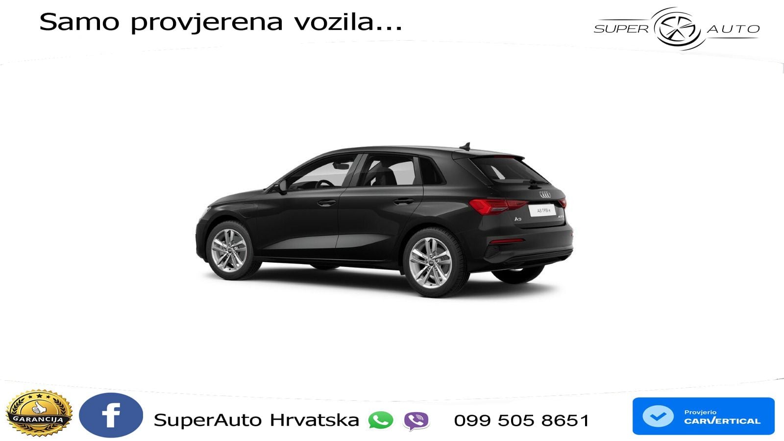 Audi A3 40 TFSIe (204 KS) S tronic LED+GR SJED+ACC