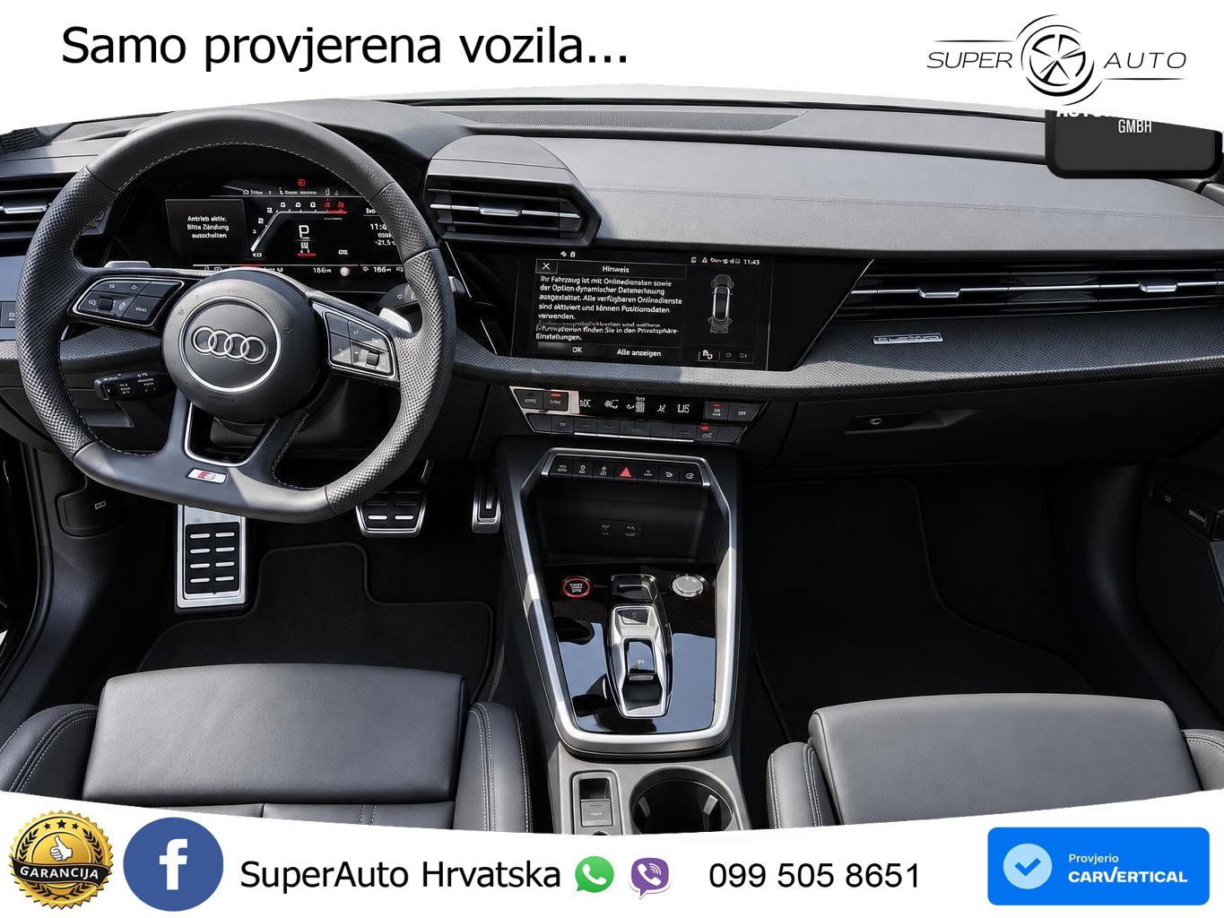 Audi S3 Limuzina 2.0 TFSI (333 KS) quattro S tronic