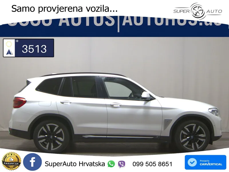 BMW iX3 80 kWh (286 KS) LED+GR SJED+ACC