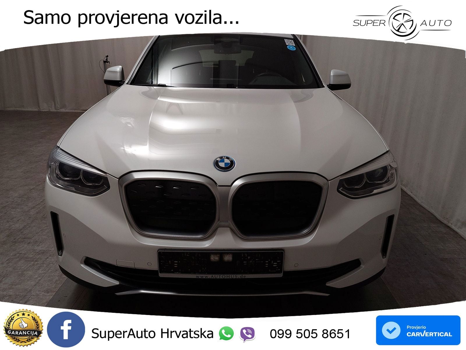 BMW iX3 80 kWh (286 KS) LED+GR SJED+ACC