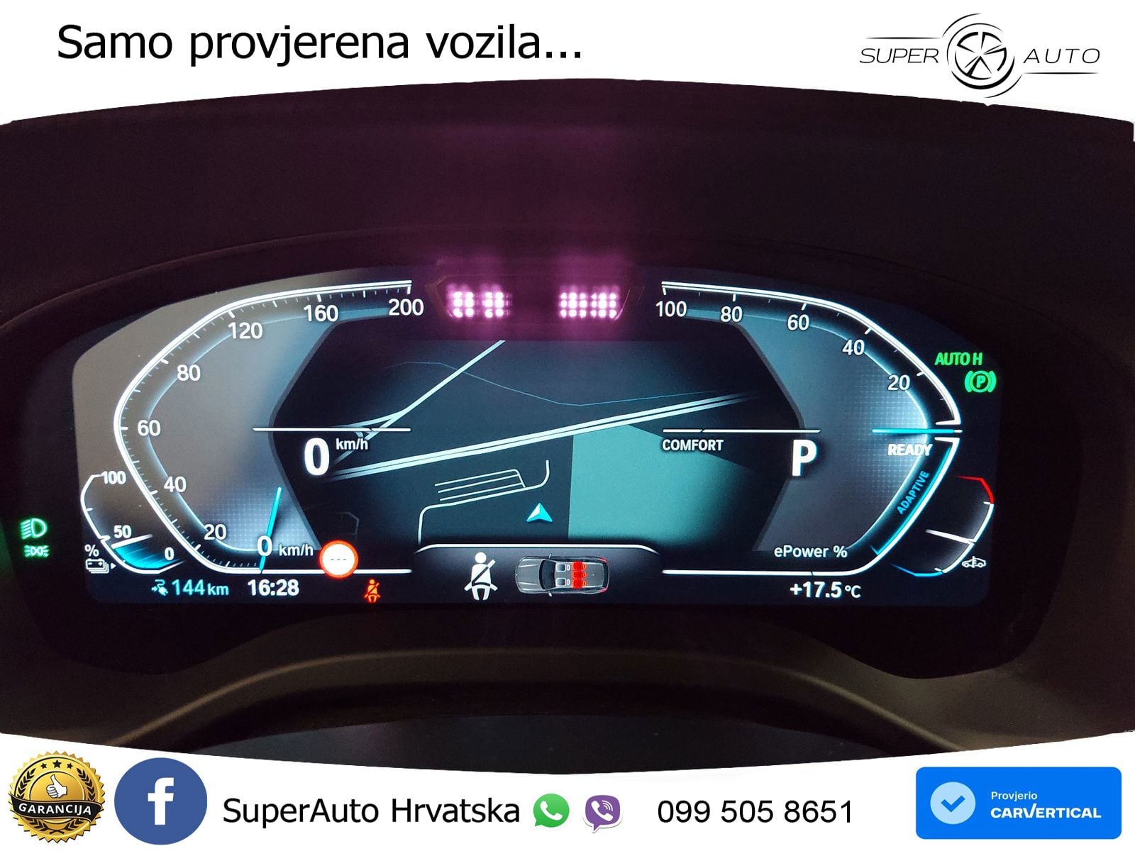 BMW iX3 80 kWh (286 KS) LED+GR SJED+ACC