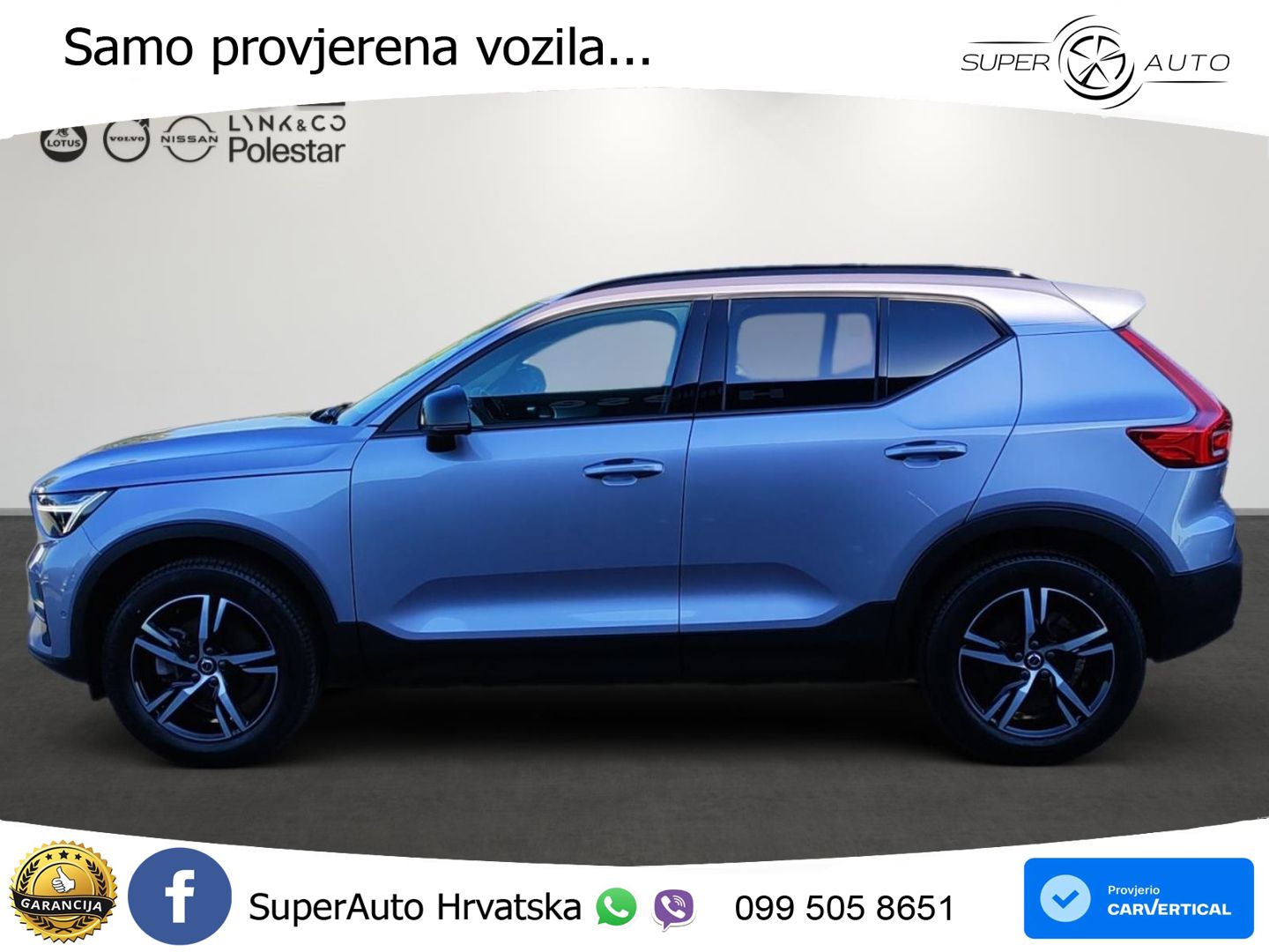 Volvo XC40 2.0 B3 163 KS Automatic LED+GR SJED+ACC
