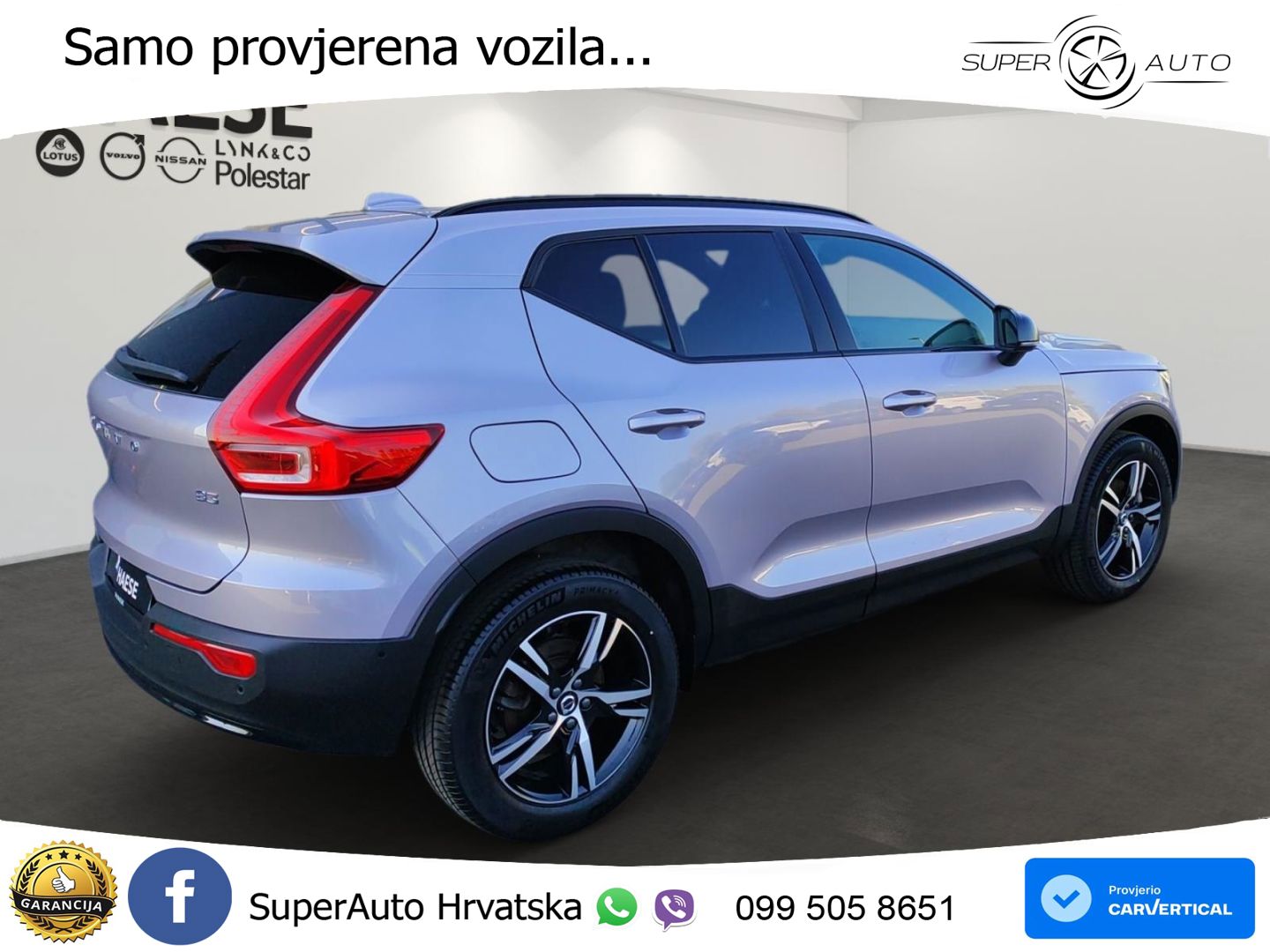 Volvo XC40 2.0 B3 163 KS Automatic LED+GR SJED+ACC