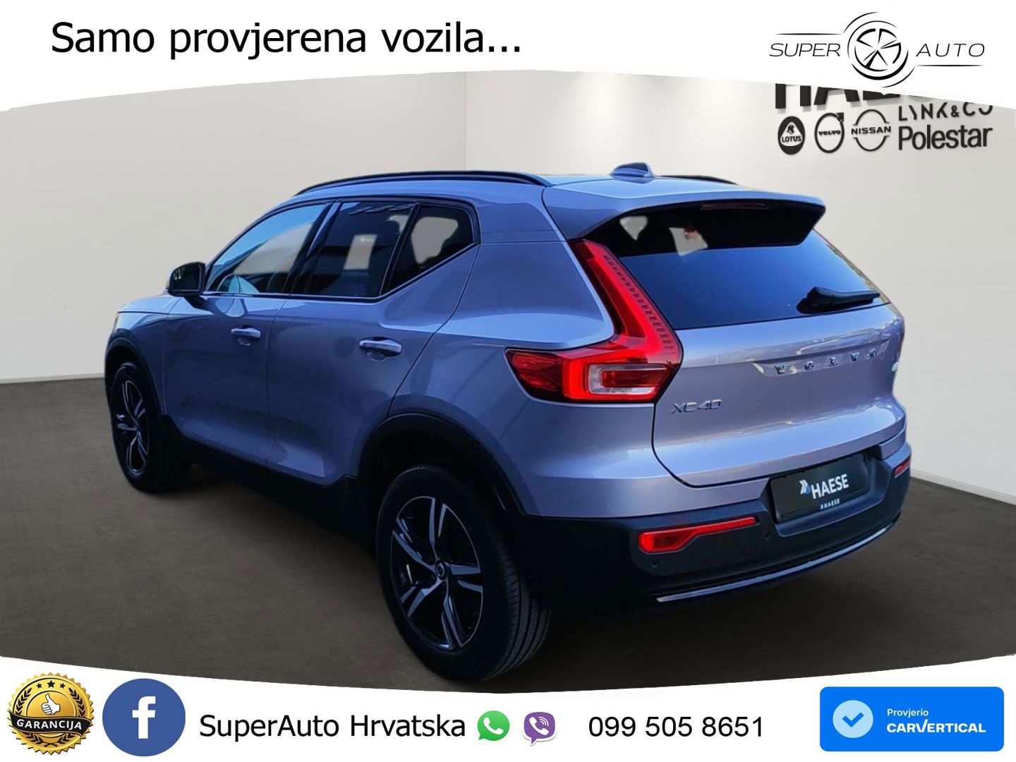 Volvo XC40 2.0 B3 163 KS Automatic LED+GR SJED+ACC