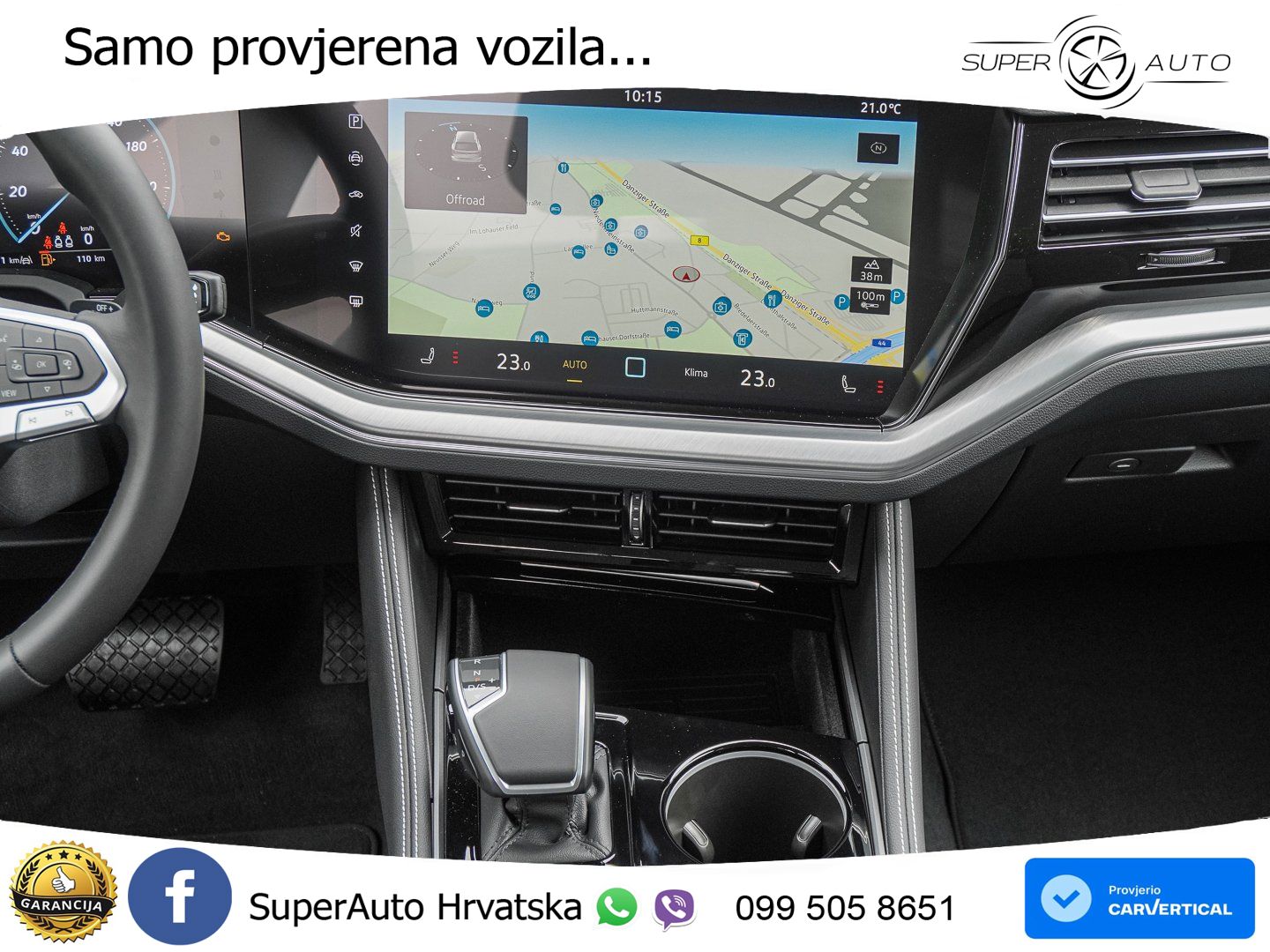 Volkswagen Touareg 3.0 V6 TDI (286 KS) 4MOTION Tiptronic ZRAČNI+ACC+GR SJED+KAM