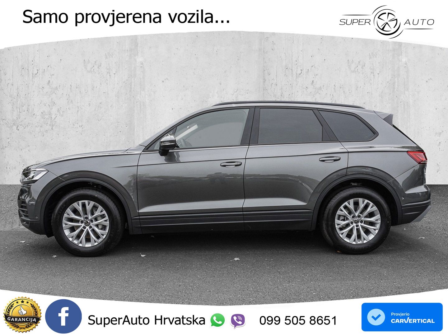 Volkswagen Touareg 3.0 V6 TDI (286 KS) 4MOTION Tiptronic ZRAČNI+ACC+GR SJED+KAM