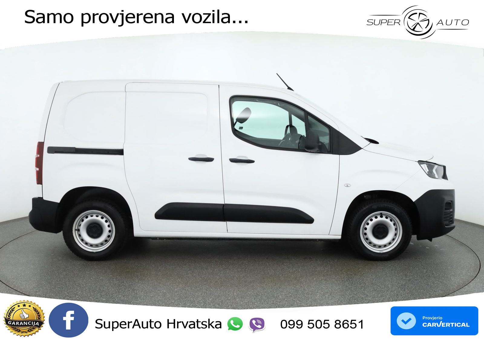 Peugeot Partner 1.6 Blue-HDi Premium L1 AHK PDC Klima 75 KS