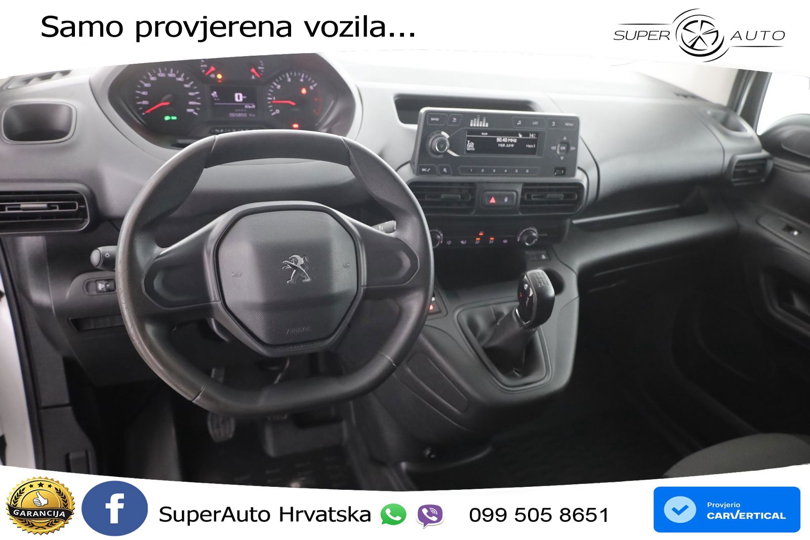 Peugeot Partner 1.6 Blue-HDi Premium L1 AHK PDC Klima 75 KS