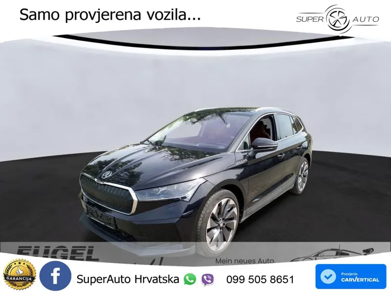 Škoda Enyaq iV 80 82 kWh (204 KS) ACC+HEAD+4xGR SJED+360+PANO
