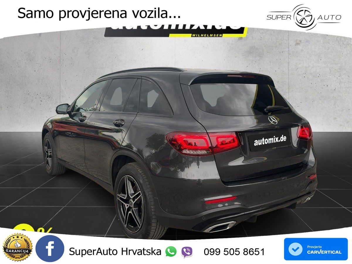 Mercedes GLC 220d (194 KS) 4MATIC G-TRONIC AMG LED+GR SJED+ACC
