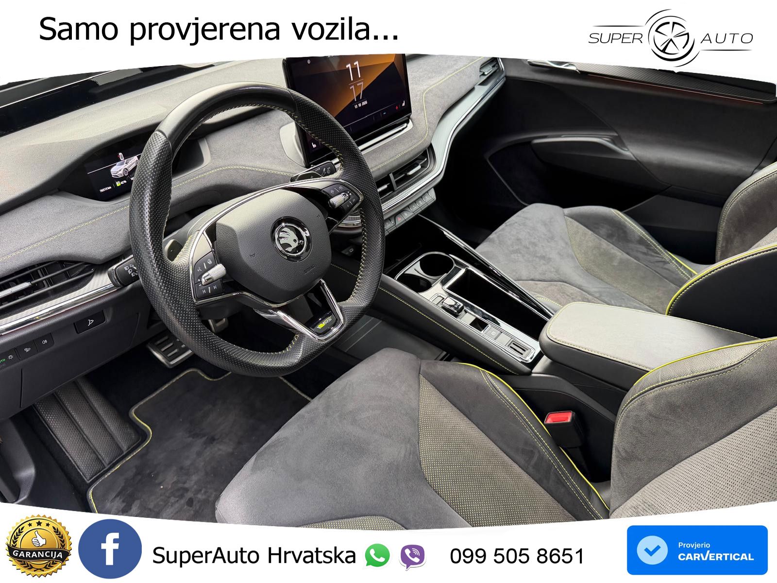 Škoda Enyaq Coupe iV RS 82 kWh (299 KS) AWD Lounge LED+GR SJED+ACC