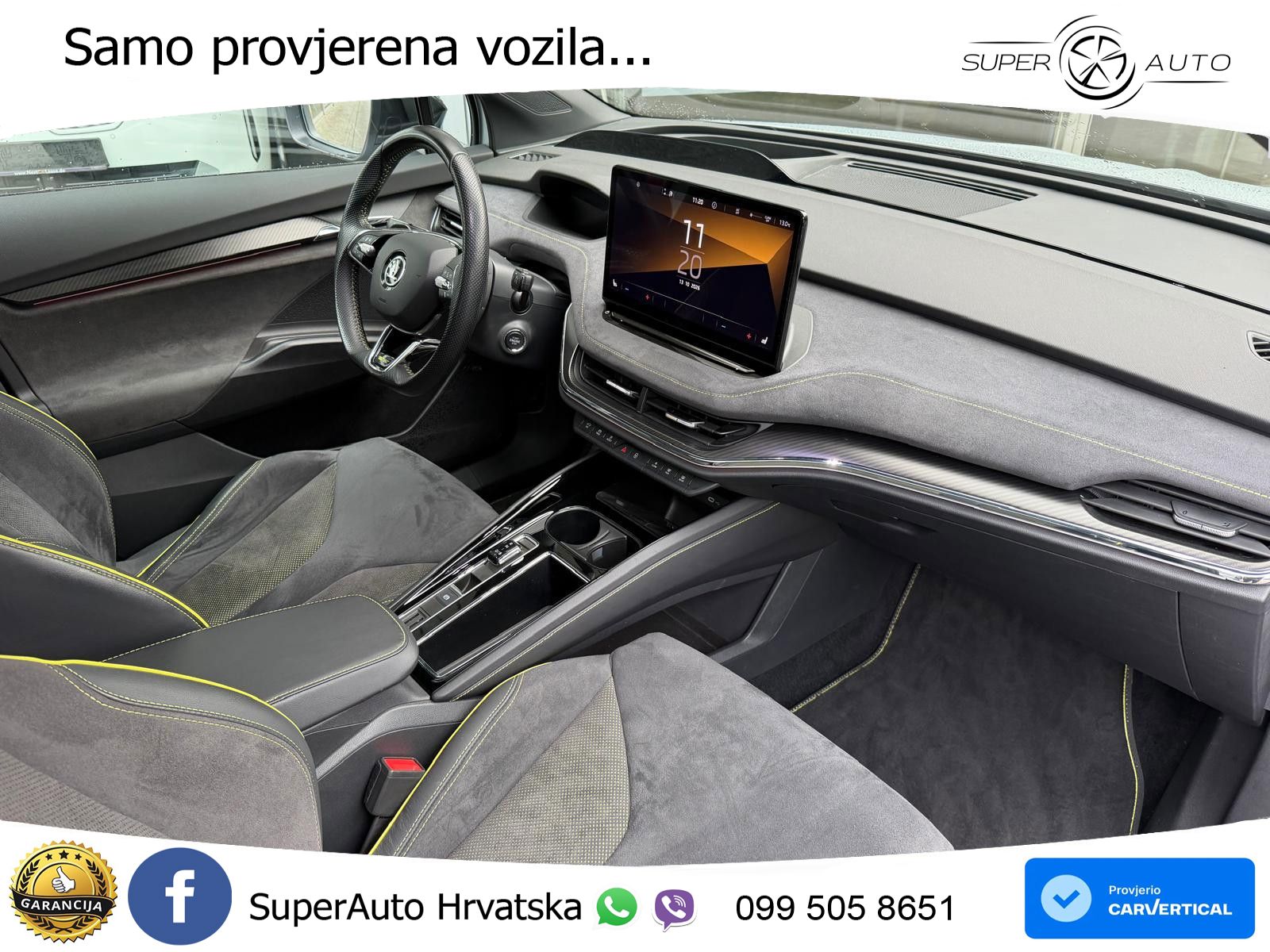 Škoda Enyaq Coupe iV RS 82 kWh (299 KS) AWD Lounge LED+GR SJED+ACC