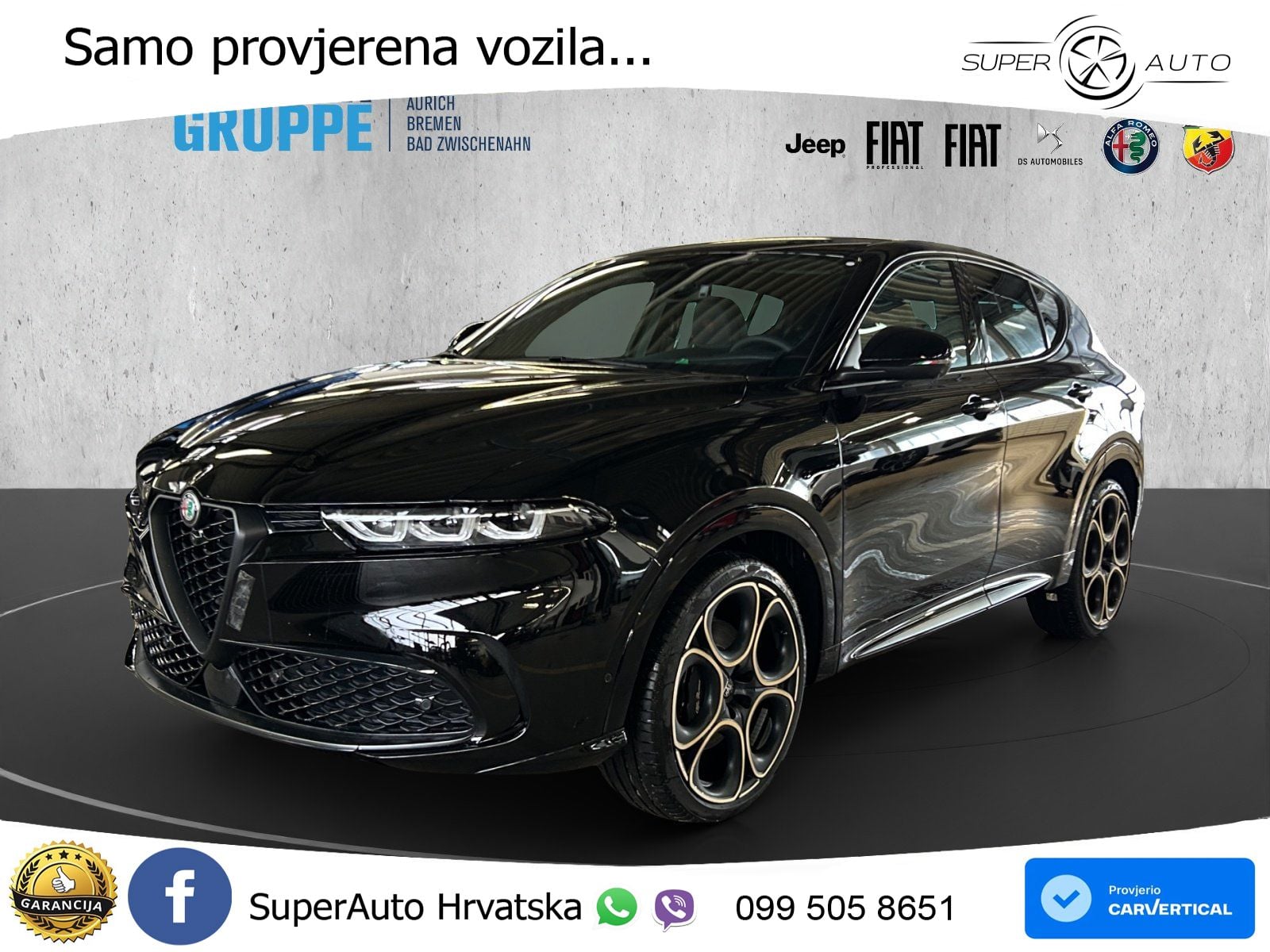 Alfa Romeo Tonale 1.5 VGT (160 KS) 48V-Hybrid TCT LED+GR SJED+ACC