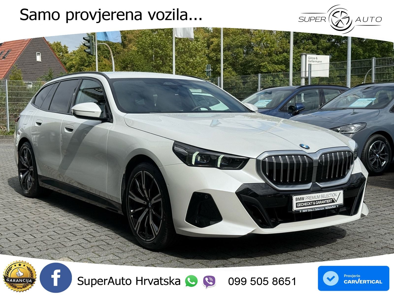 BMW 520i Touring (208 KS) Steptronic M Sport LED+GR SJED+ACC
