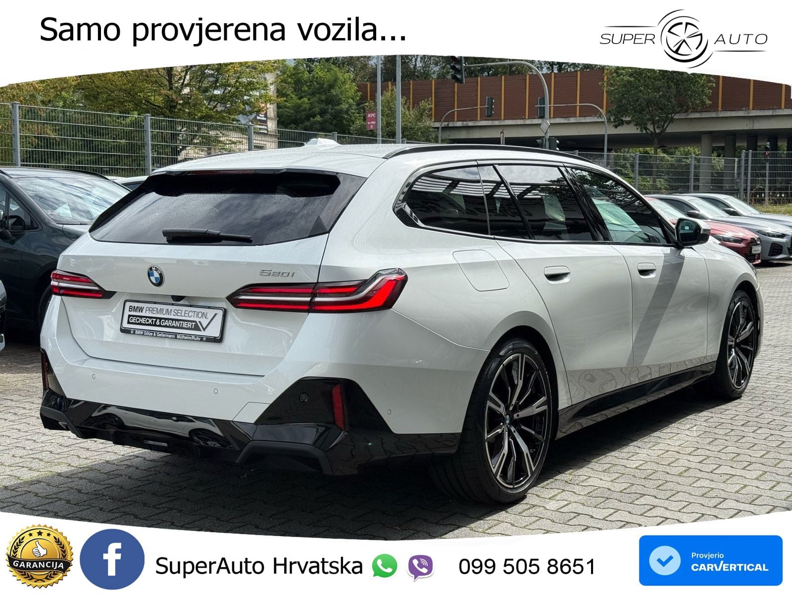 BMW 520i Touring (208 KS) Steptronic M Sport LED+GR SJED+ACC