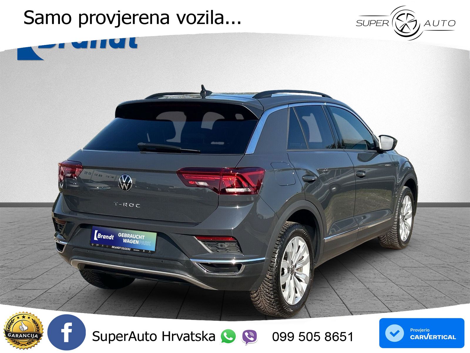 Volkswagen T-Roc 1.5 TSI (150 KS) LED+GR SJED+ACC
