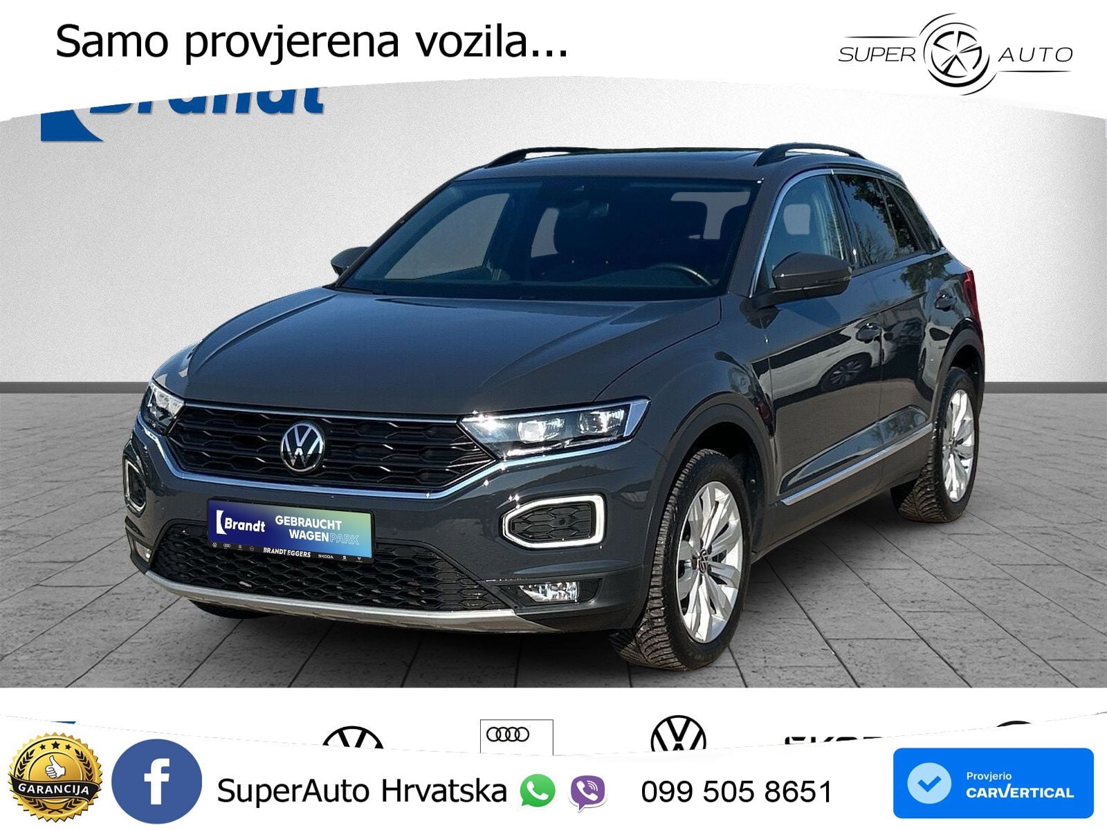 Volkswagen T-Roc 1.5 TSI (150 KS) LED+GR SJED+ACC