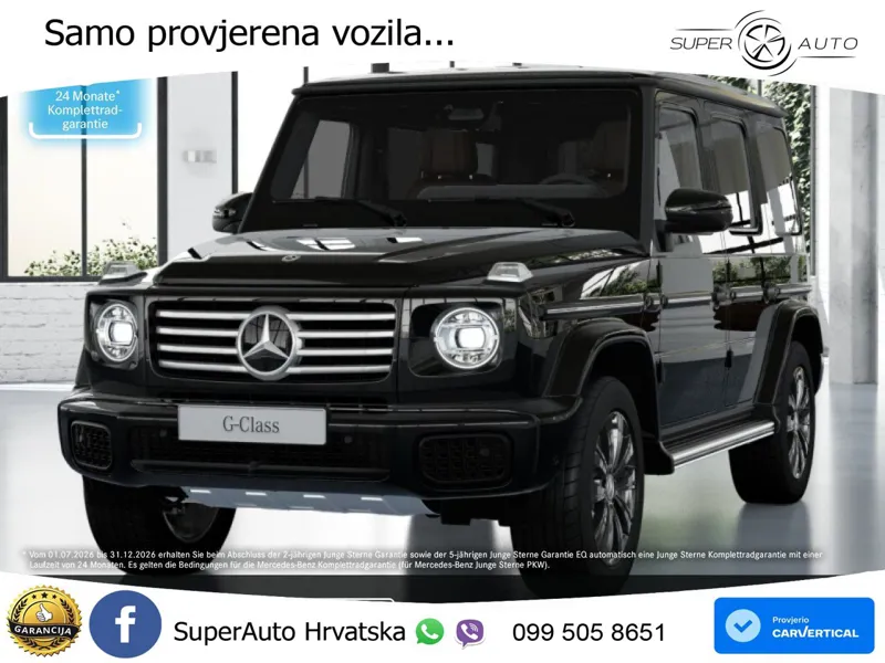 Mercedes G 450d Long (367 KS) 4MATIC 9G-TRONIC Exclusive