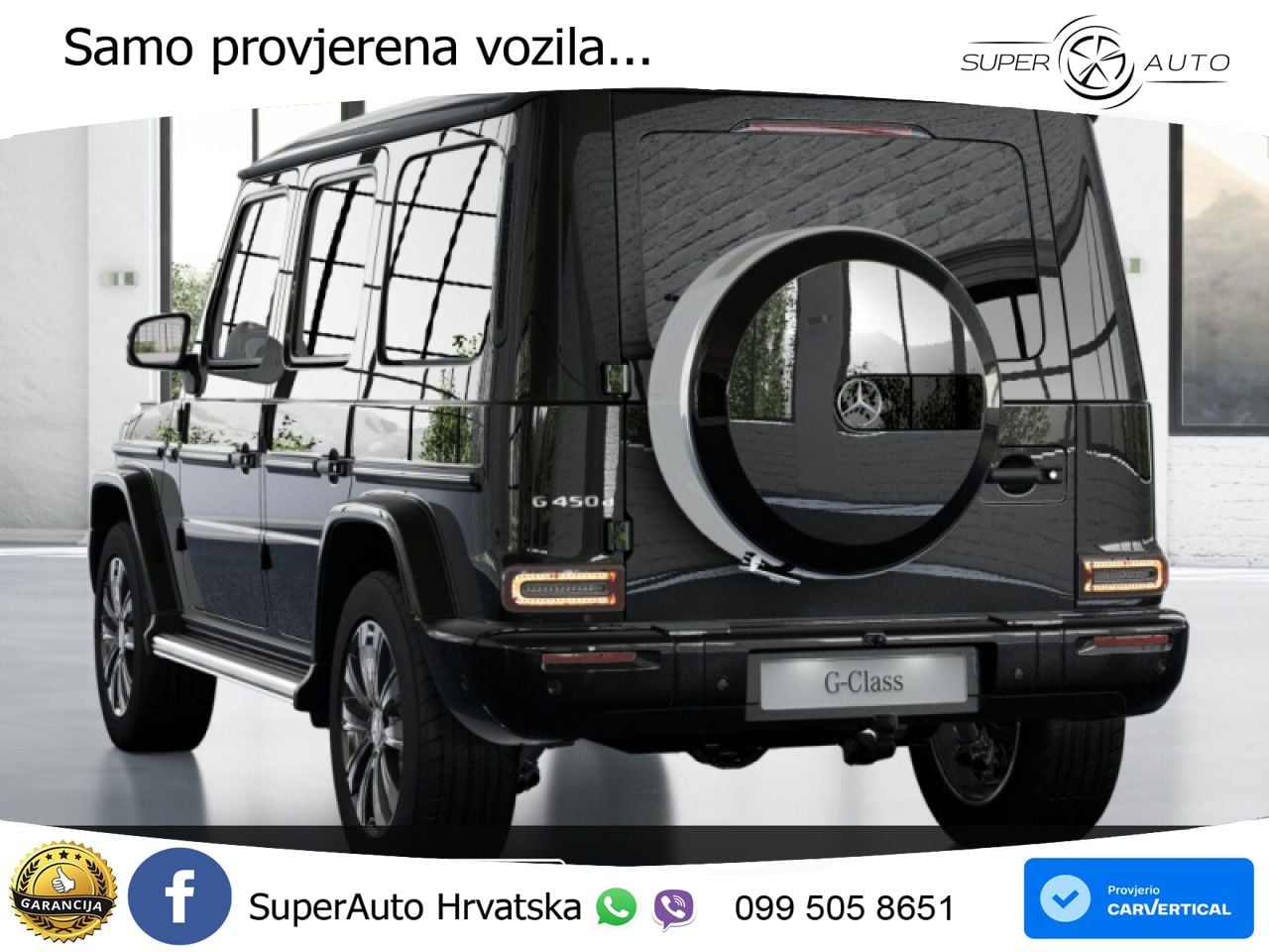 Mercedes G 450d Long (367 KS) 4MATIC 9G-TRONIC Exclusive